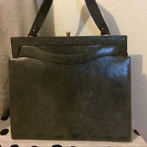 Vintage Dark Green Handbag